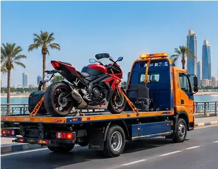 Motorcycle Towing in Al Khobar — vehicle towing in Al Khobar