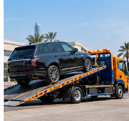 Flatbed Vehicle Transport in Al Khobar — vehicle towing in Al Khobar